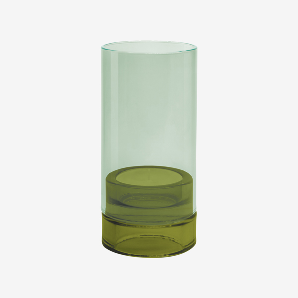 "Lys" mécsestartó, olívzöld