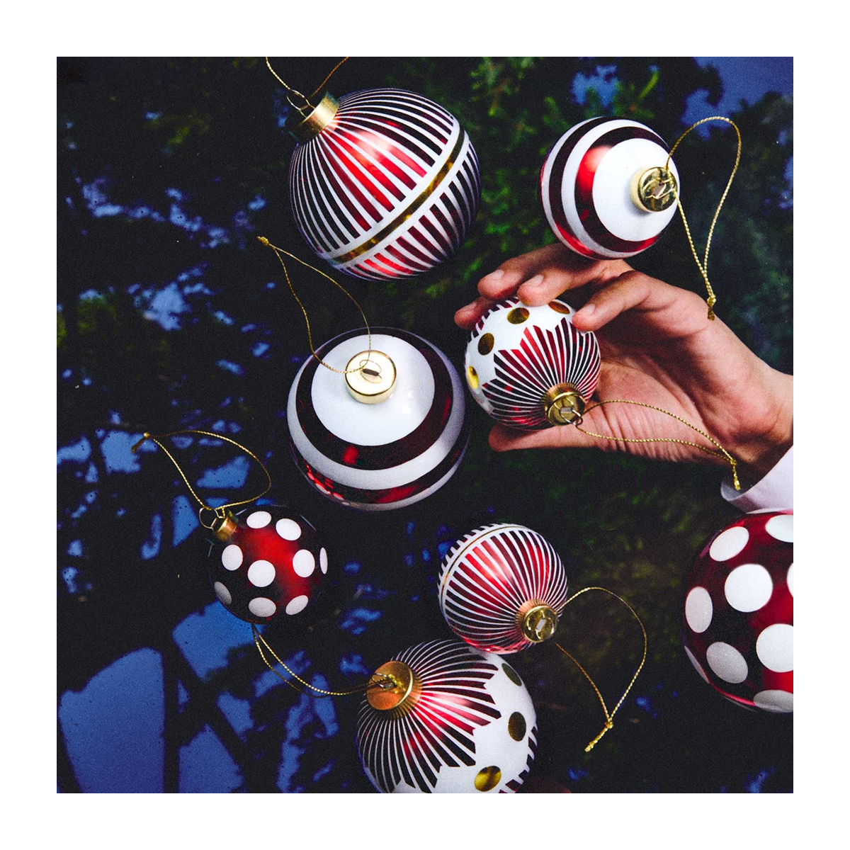 "Delight" karácsonyfadísz, 2 db - Image 3