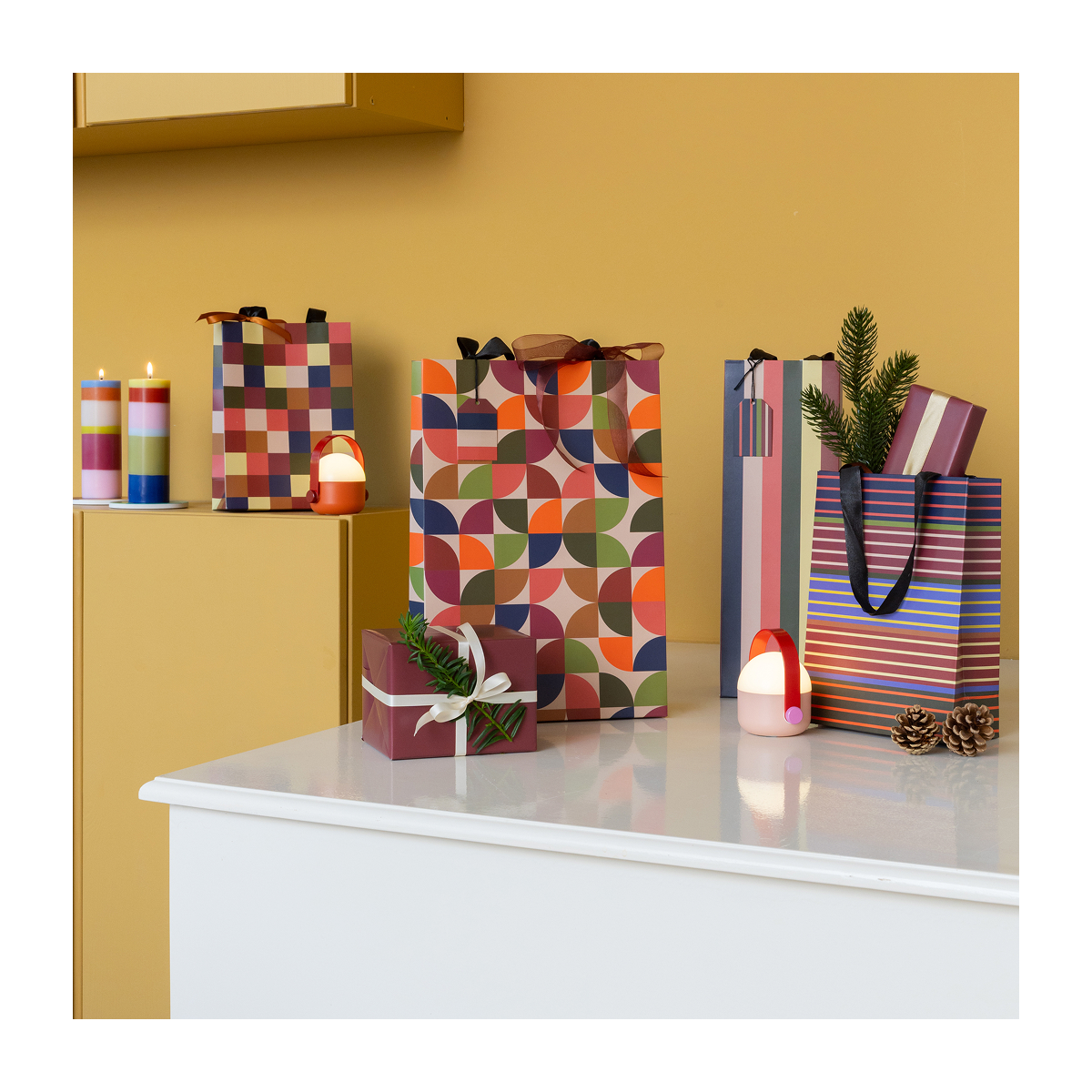 Ajándéktáska szett „Joy”, 8 darabos - Image 4